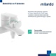 Milardo Смеситель для ванны Rora RORWT00M02 – картинка-11